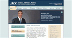 Desktop Screenshot of davidhubertymd.com